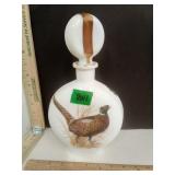 1969 Ring-Necked Pheasant Ceramic Decanter by