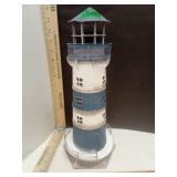Metal Lighthouse  Tealight Candle Holder Decor