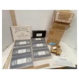 Tascione Clock Repair Course VHS Tapes & Clock