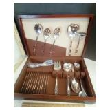 847 Roger's Bros Silverplate Flatware in Case