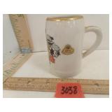 Royal Bavarian Berlin Lion Crest Porcelain  Gold