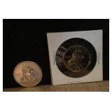 U.S. 200 & 2001 S Sacagawea $1 Dollar Coins