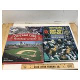 Chicago Cubs & Army-Navy Football Books