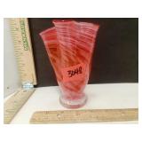 Decorative Slumped Handkerchief  Case F