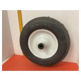 Pneumatic Tire & White Wheel Assembly 4.80/4.00-8