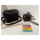 Polaroid OneStep Pronto Land Camera & case