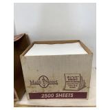 Fanfold Printer Paper Old Like Parchment