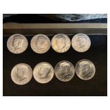 U.S. 1980, 86, 88, 00 & 24 Kennedy Half Dollar