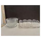 Teleflora  Raindrop Glass  Chrome Swing Handle