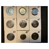 U.S. Varied Denomination Altered Tone Coins FV