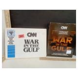 CNN War in The Gulf Book in box