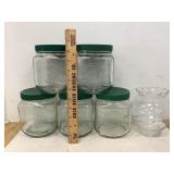 Golden Harvest Canisters & Vase