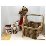 Christmas Decor, Basket
