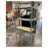 Metal Shelving Unit H 60' W 30ï¿½ D 12ï¿½