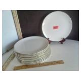Wedgewood  Doric Pattern Dinner Plates 11