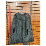 Crochet Button Up Poncho