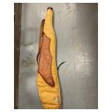 Hand Tooled Leather Rifle Or Shotgun Case
