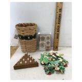 Basket, Coin Rubber Stamps, Peanuts Puzzle & More