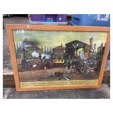 Nach H Heim erst Eisenbahn Deutschland Print