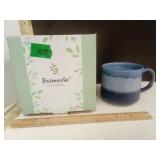 Bosmarlin Stoneware Coffee Mug 12 oz in box