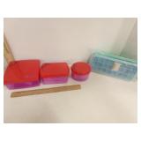 Fit & Fresh  Plastic Food Storage Bowls & Lidded