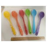 Colorful  Silicone Cooking/Baking Spoons 6
