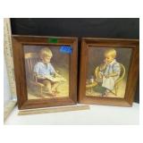 'Gary' & 'Gretchen' Framed Prints by James