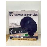 Hogoware Silicone Suction Lids NIB
