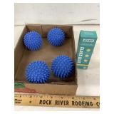 Laundry Dryer Balls & Glass Glue