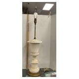 LARGE Alabaster Lamp