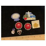 IBEW #725 80 YR Pin Earrings Lapel Pins