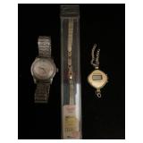 Elgin Shockmaster Watch Speidel Ladies Wristband