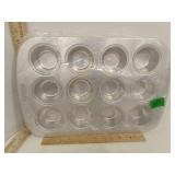 DoughMakers Textured Aluminum Cupcake Pan