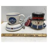 Snowman Cup Warmer & Votive Holder