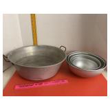 Aluminum Pan & Nesting Bowls