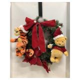 Winnie the Pooh & Tiger Wreath Lighted