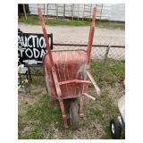 True Temper Metal Wheelbarrow