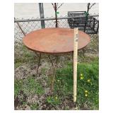 Metal Soda Shop Table