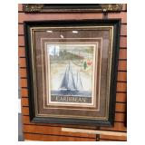 Caribbean Matted Framed Print