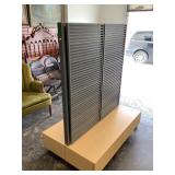 Portable Slat Wall Slats Are Removable