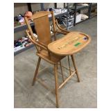 Wooden High Chair