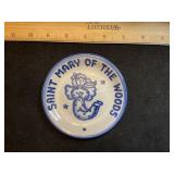 MA Hadley Saint Mary Of The Woods Dish