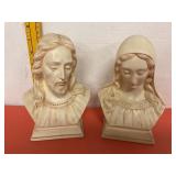 Hollander Mold 1965 Jesus & Mary Signed