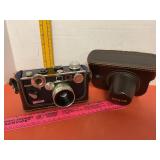 Argus Kodacolor Camera In Leather Case