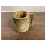 Vintage Wooden Mug