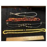 Beaded Custome Necklaces & Eyeglass Holder