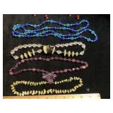 Assorted Beaded Costume Necklaces