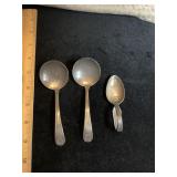 William Adams Sheffield Jam Spoons & Fairfield
