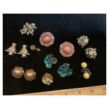 Marbella Kosinski Vendome Napier Clip-On Earrings