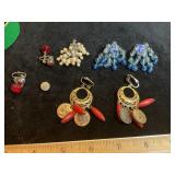 Clip-On Earrings & Miniature Mercury Head Dime